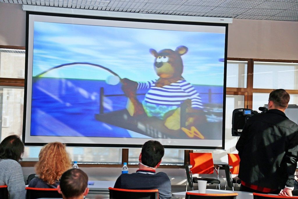 Первый российский компьютерный CGI-мультфильм «Миша. Первое Плавание»